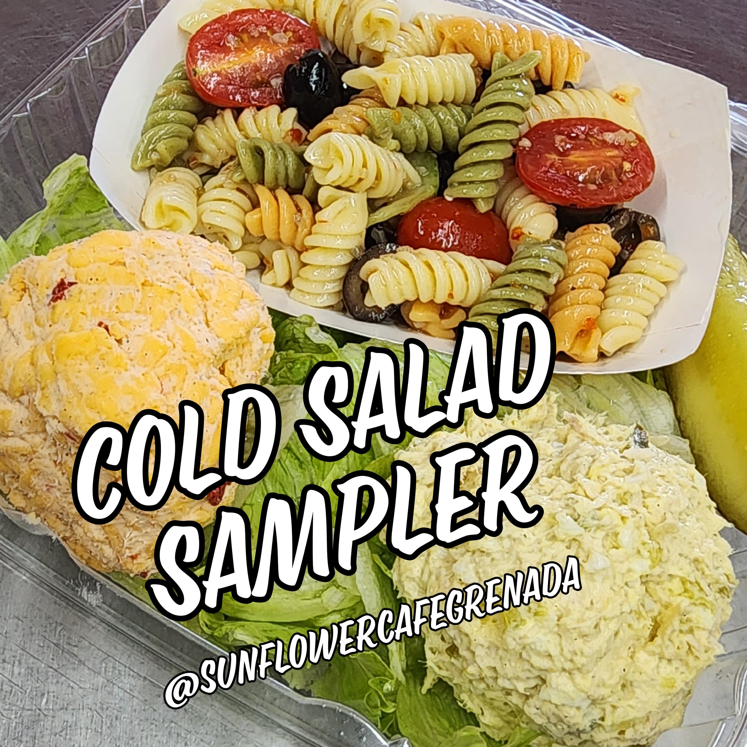 Cold Salad Sampler Sunflower Cafe & Grill Grenada, MS